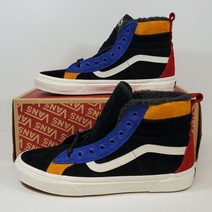 Vans Men's Sk8-Hi Mte Dx Shoes Black Multi Color